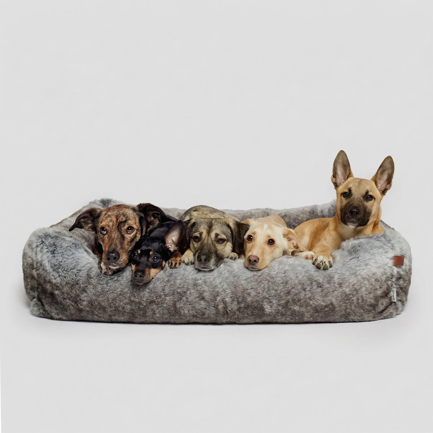 Pet Bed — Realistic Faux Rabbit Fur