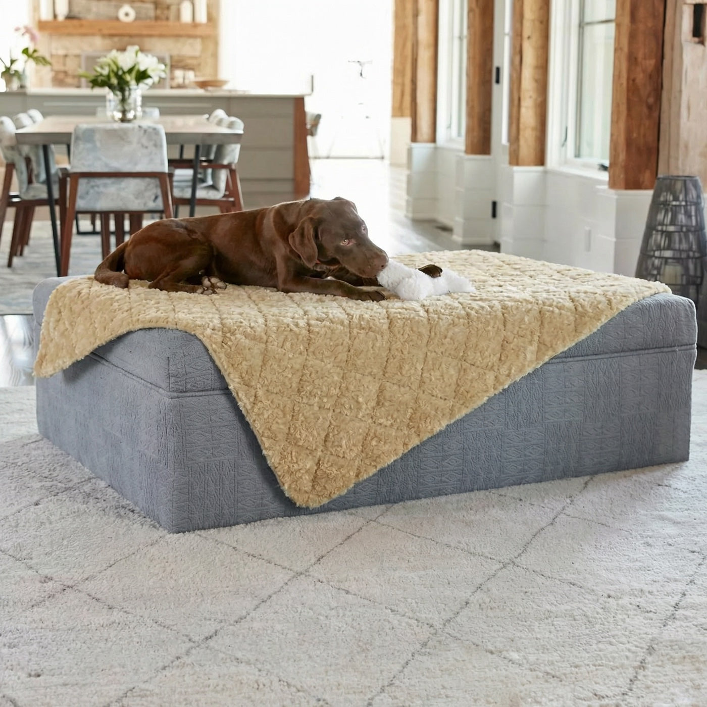 Pet Sofa Topper — Shearling