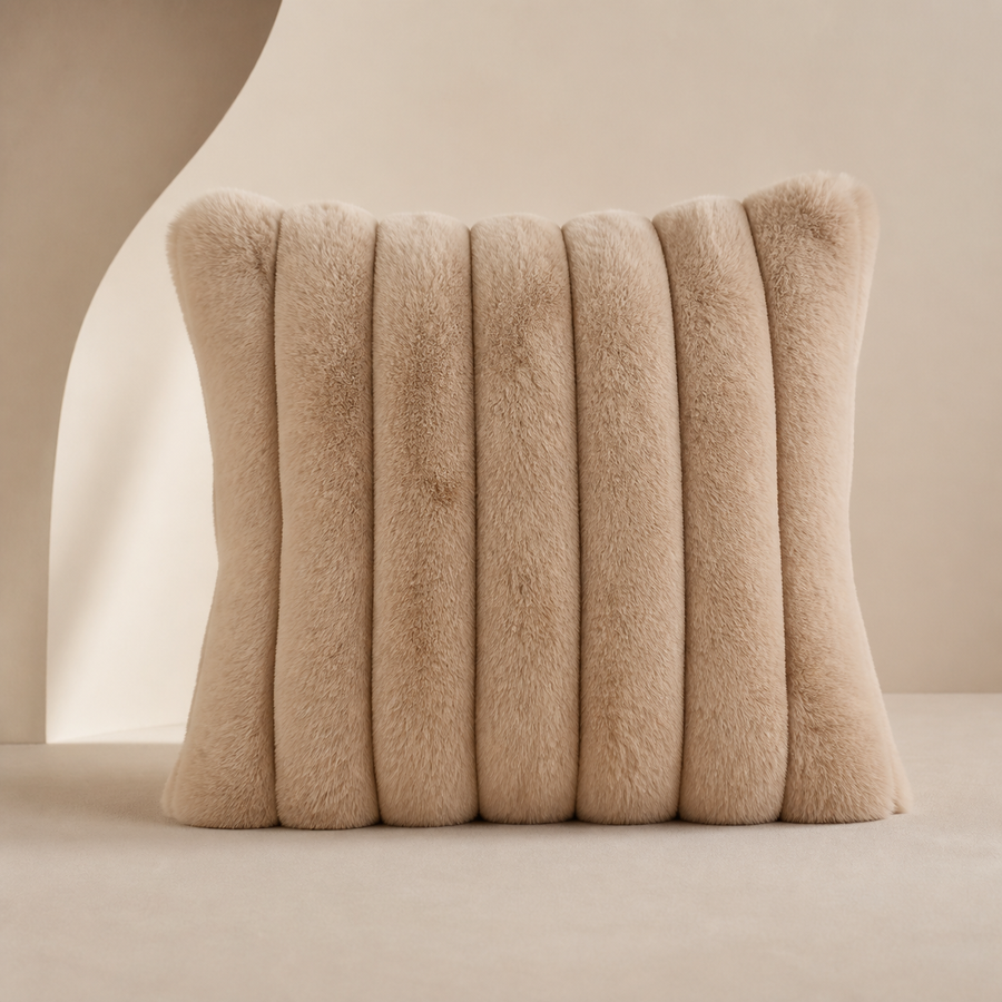 Channel Fur Pillow