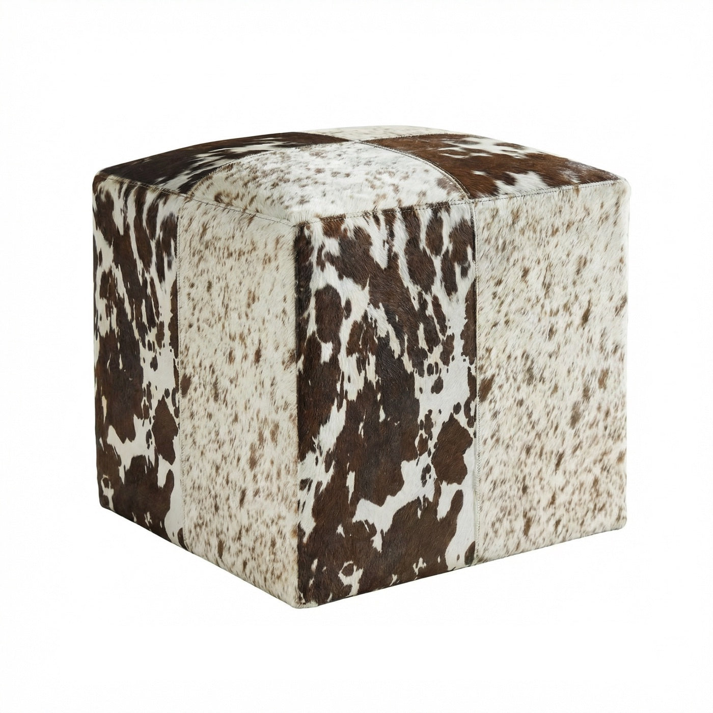 Pouf — Faux Horsehair