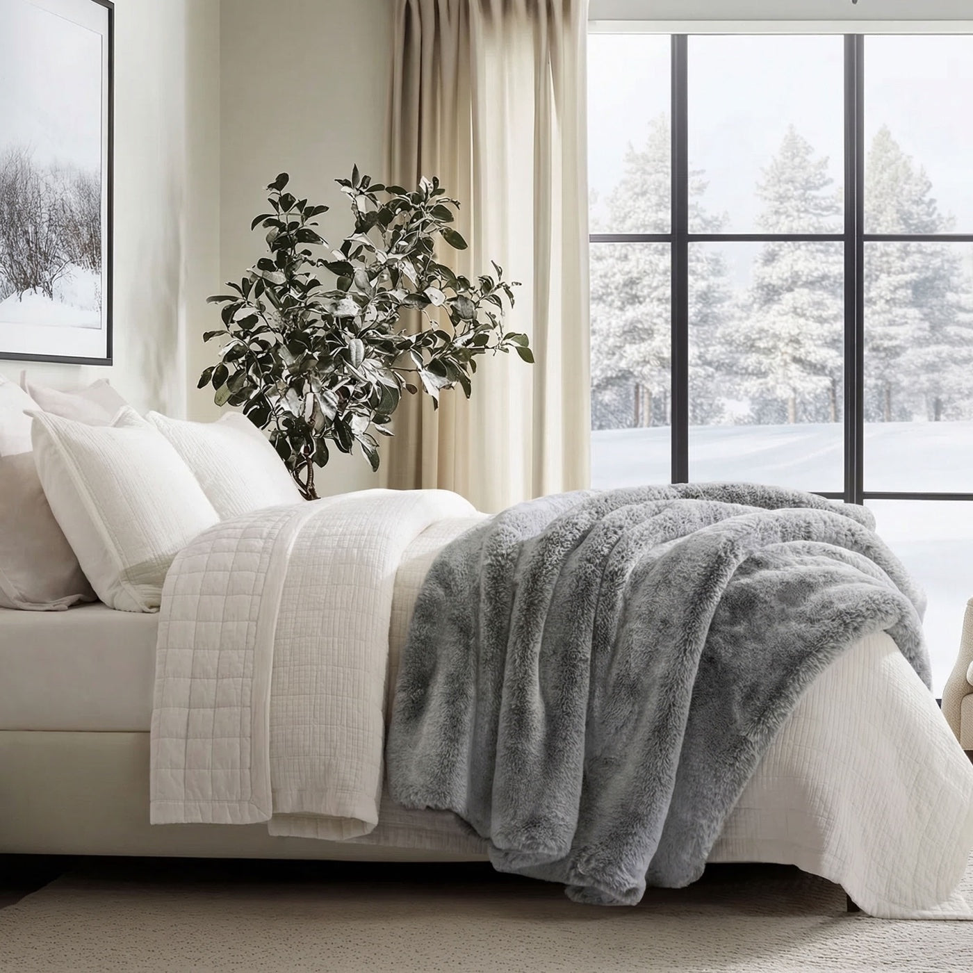 Throw Blanket — Cationic Fabric